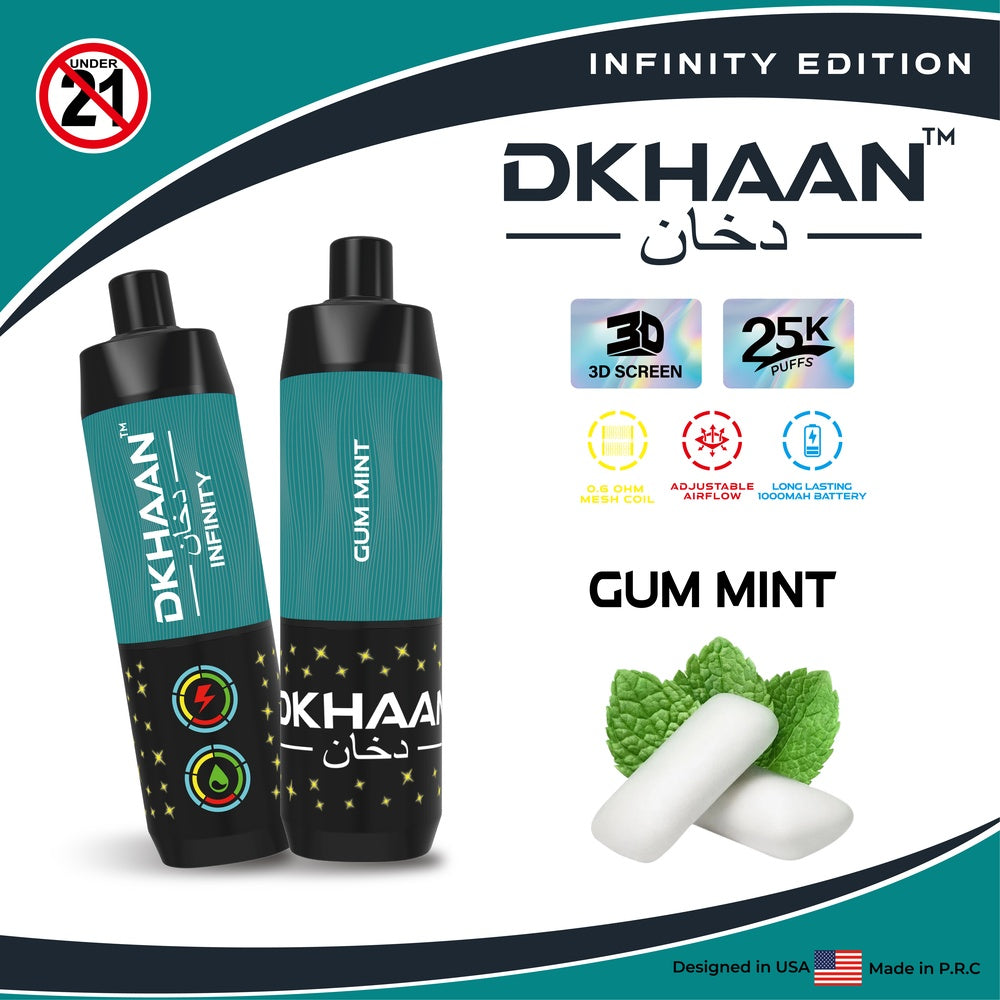 DKHAAN INFINITY EDITION 25K PUFFS (5CT)