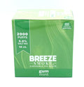 Breeze Pro Spearmint (Gum Mint) 2000puffs 10ct