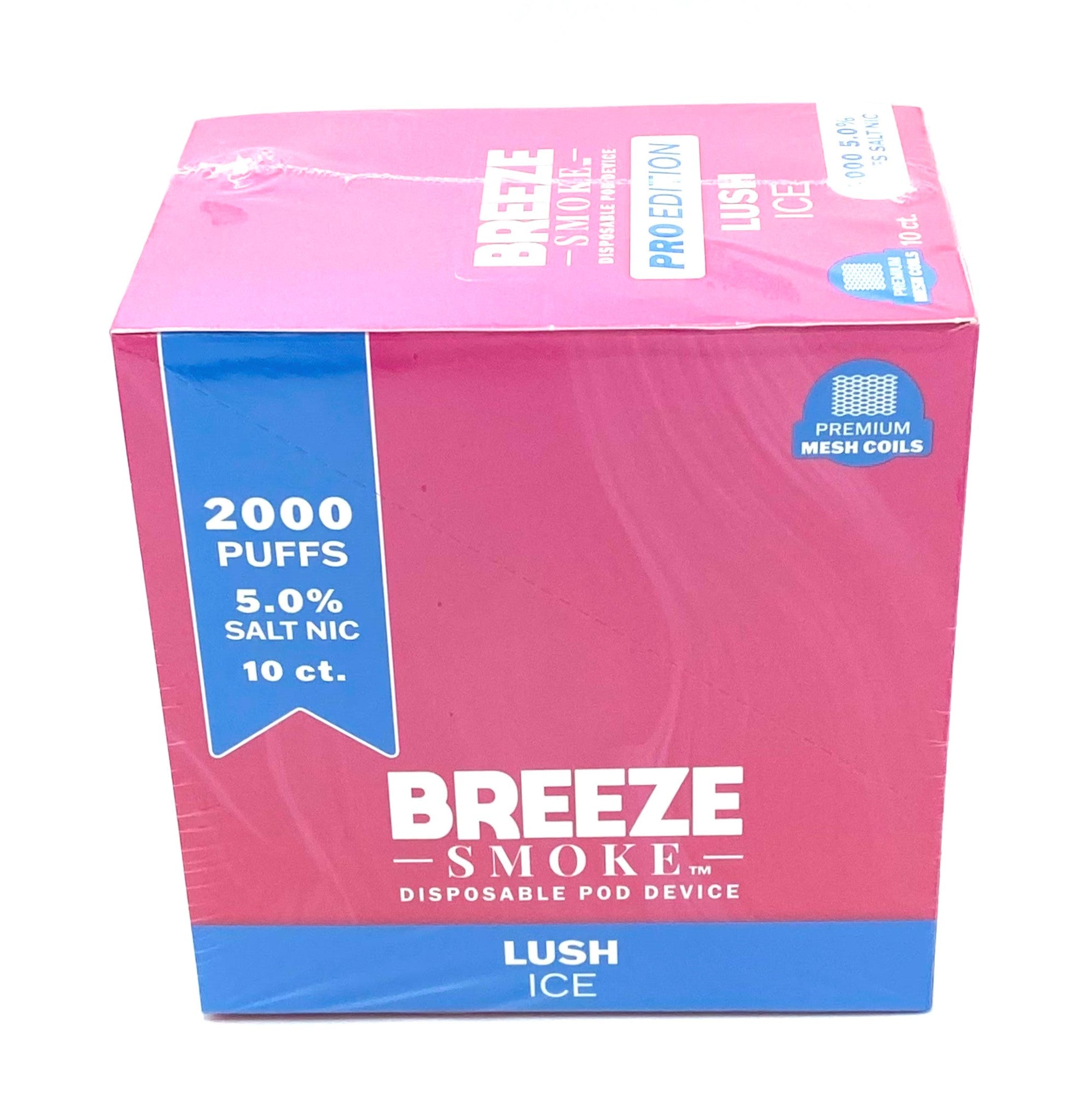 Breeze Pro Watermelon Mint (Lush Ice) 2000puffs 10ct