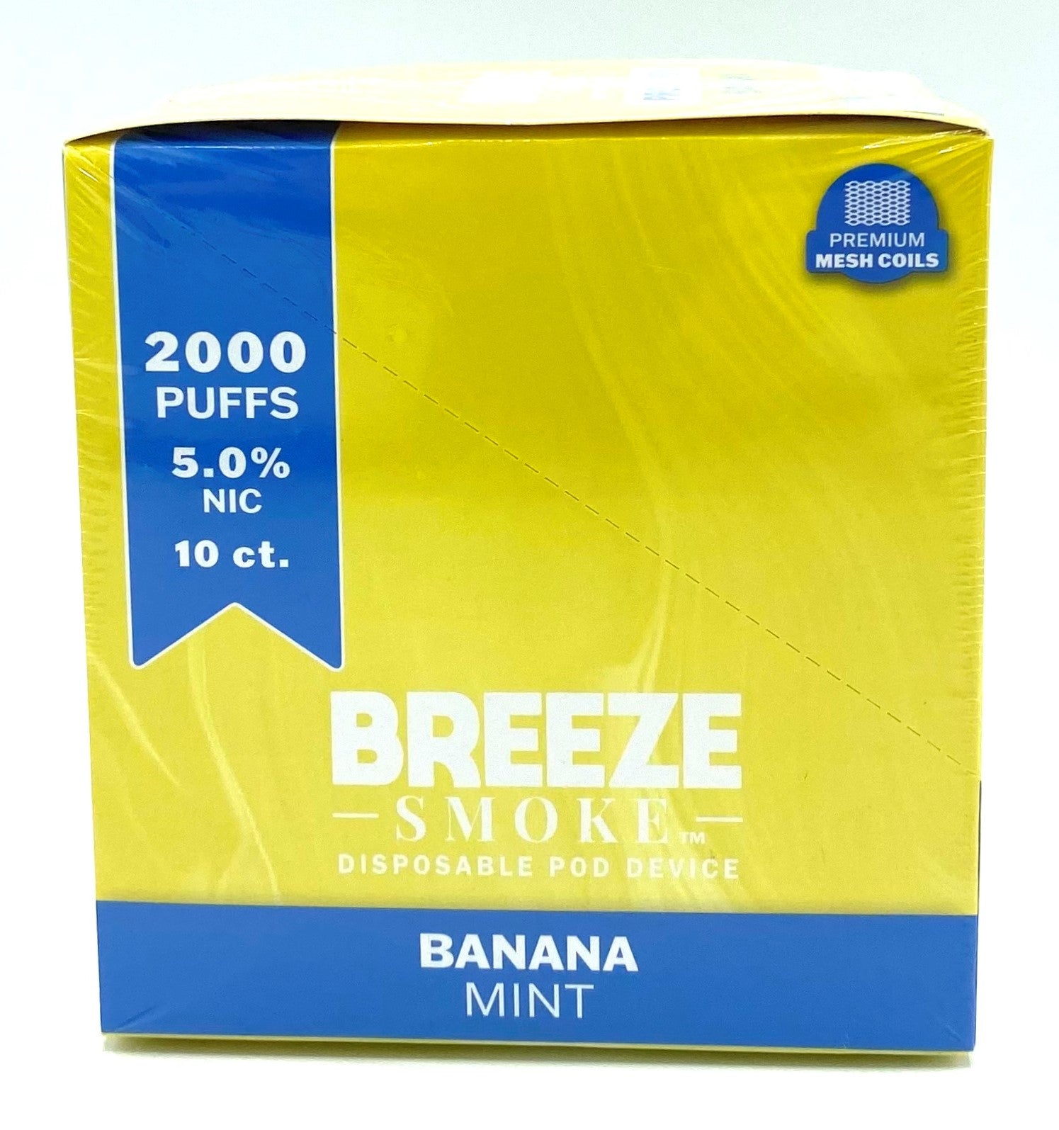 Breeze Pro Banana Mint 2000 puffs 10ct