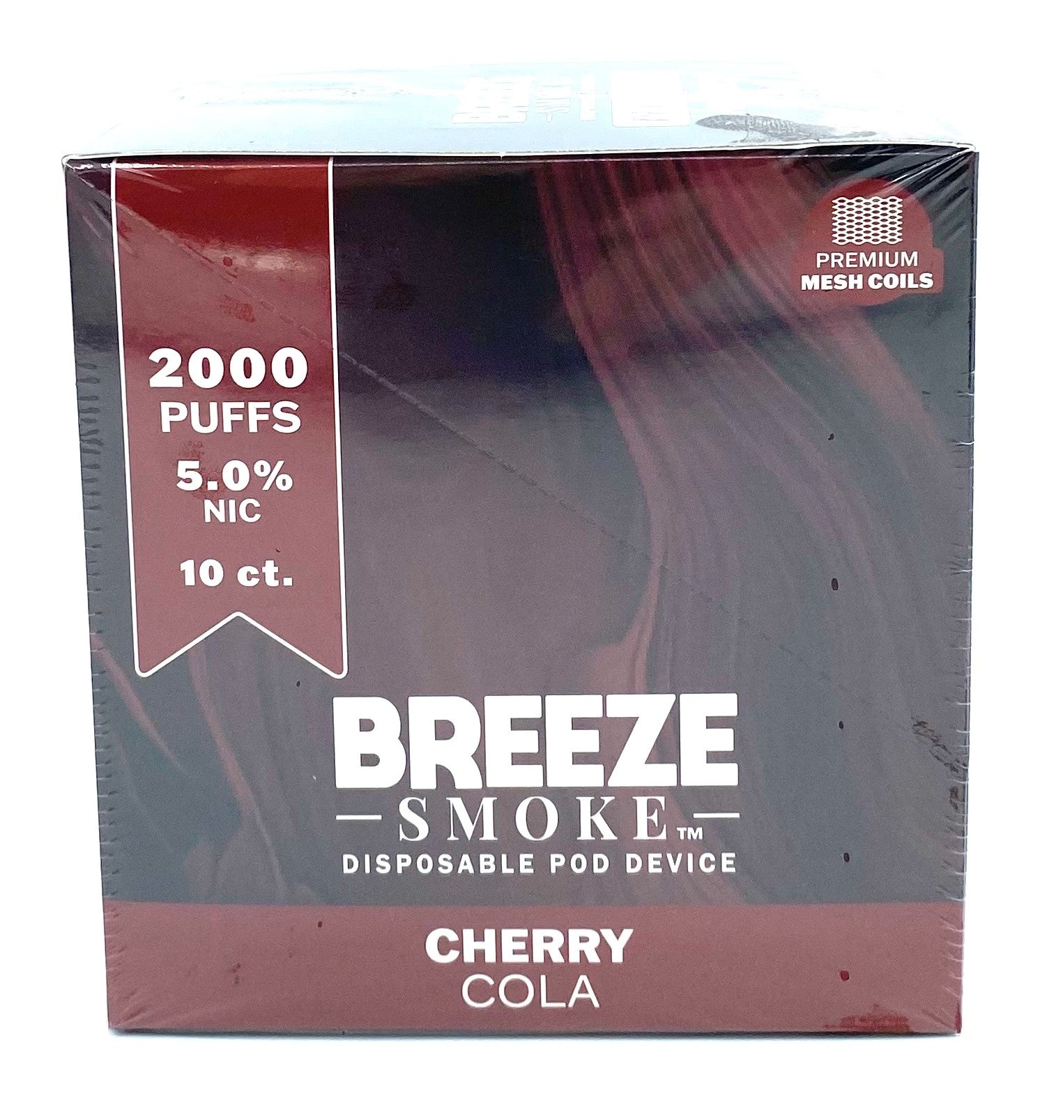 Breeze Pro Cherry Cola 2000puffs 10ct