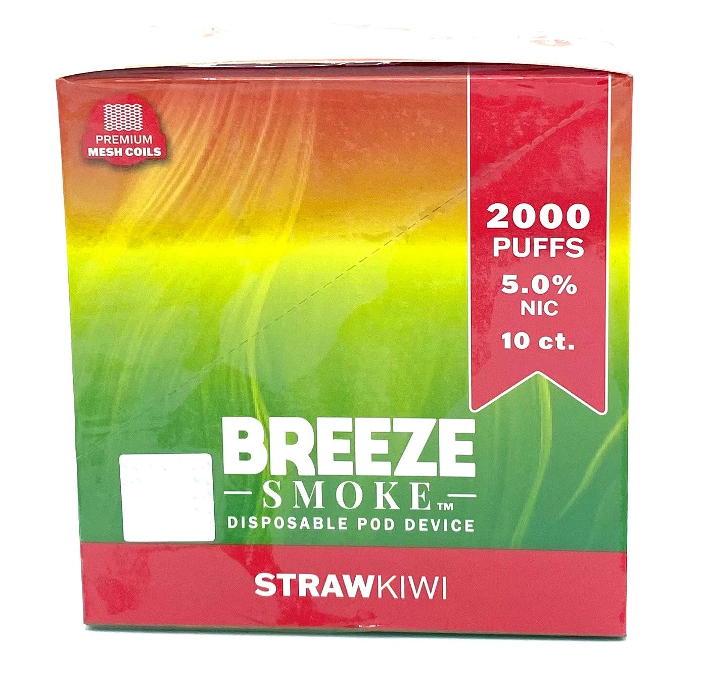 Breeze Pro Strawberry Kiwi 2000puffs 10ct