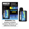Breeze Prime Blueberry Lemon 6000puffs 5ct