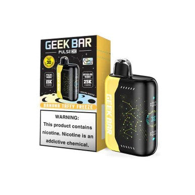 Geek Bar Pulse X Banana Taffy Freeze 25000puffs 5ct