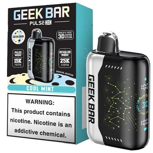 Geek Bar Pulse X Cool Mint 25000puffs 5ct