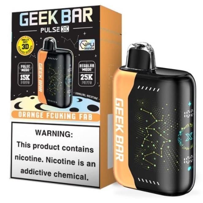 Geek Bar Pulse X Orange Fcuking Fab 25000puffs 5ct