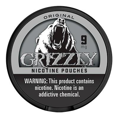 Grizzly Nicotine Pouch Original 9mg 5/20ct