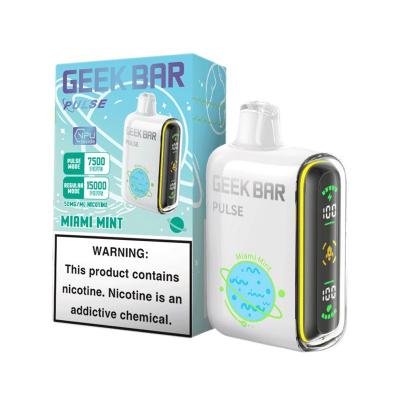 Geek Bar Pulse Miami Mint 15000puffs 5ct
