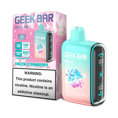 Geek Bar Pulse Frozen Strawberry 15000puffs 5ct