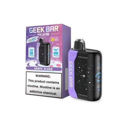 Geek Bar Pulse X Grape Slush 25000puffs 5ct