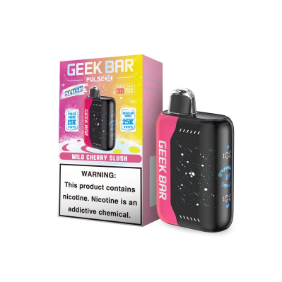 Geek Bar Pulse X Wild Cherry Slush 25000puffs 5ct