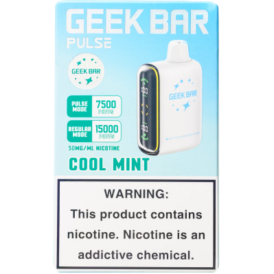 Geek Bar Pulse Cool Mint 15000puffs 5ct