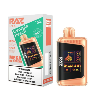 Raz Ltx Georgia Peach 25000puffs