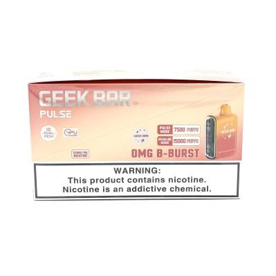 Geek Bar Pulse OMG B-Burst 15000puffs 5ct