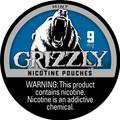 Grizzly Nicotine Pouch Mint 9mg 5/20ct