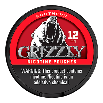 Grizzly Nicotine Pouch Southern 12mg 5/20ct