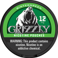 Grizzly Nicotine Pouch Wintergreen 12mg 5/20ct