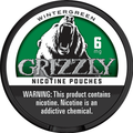 Grizzly Nicotine Pouch Wintergreen 6mg 5/20ct