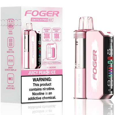 Foger Switch Pro Kit Juicy Peach Ice 30000puffs