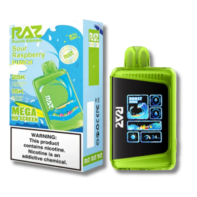 Raz Ltx Sour Raspberry Punch 25000puffs