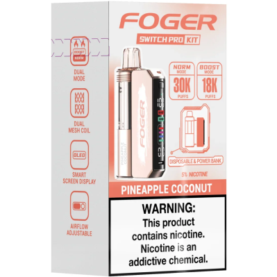 Foger Switch Pro Kit Pineapple Coconut 30000puffs