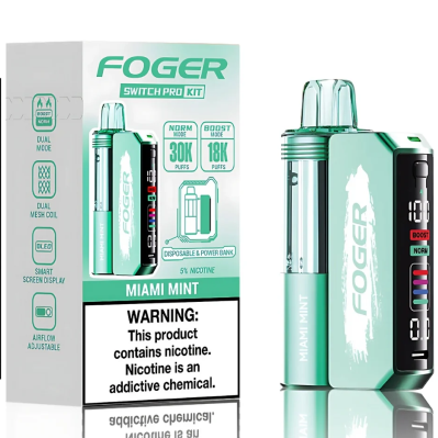 Foger Switch Pro Kit Miami Mint 30000puffs