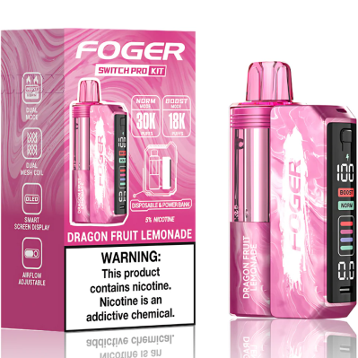 Foger Switch Pro Kit Dragon Fruit Lemonade 30000puffs