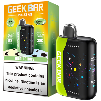 Geek Bar Pulse X Dualicious 25000puffs 5ct