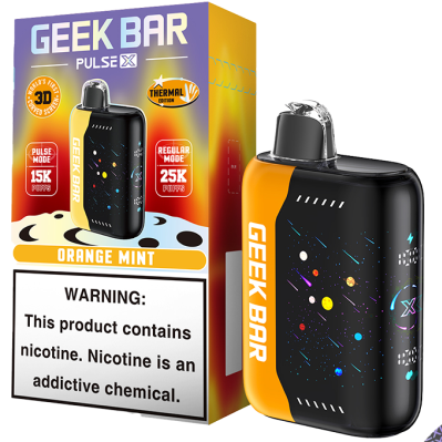 Geek Bar Pulse X Orange Mint 25000puffs 5ct