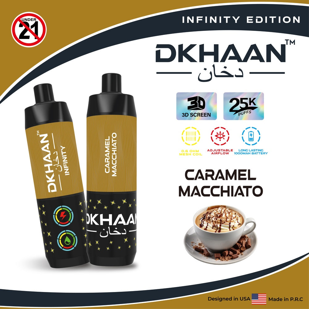DKHAAN INFINITY EDITION 25K PUFFS (5CT)