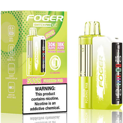 Foger Switch Pro Kit Sour Fcuking fab 30000puffs