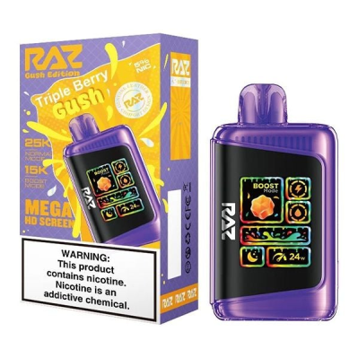 Raz Triple Berry Gush 25000puffs