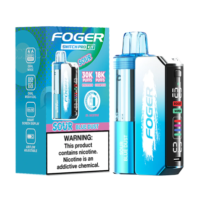 Foger Switch Pro Kit Sour Blue Dust 30000puffs