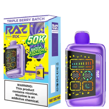 Raz Triple Berry Batch 50000puffs