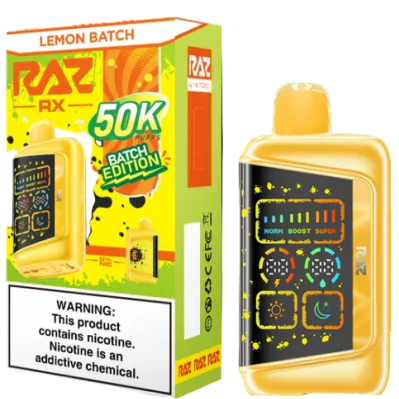 Raz Lemon Batch 50000puffs