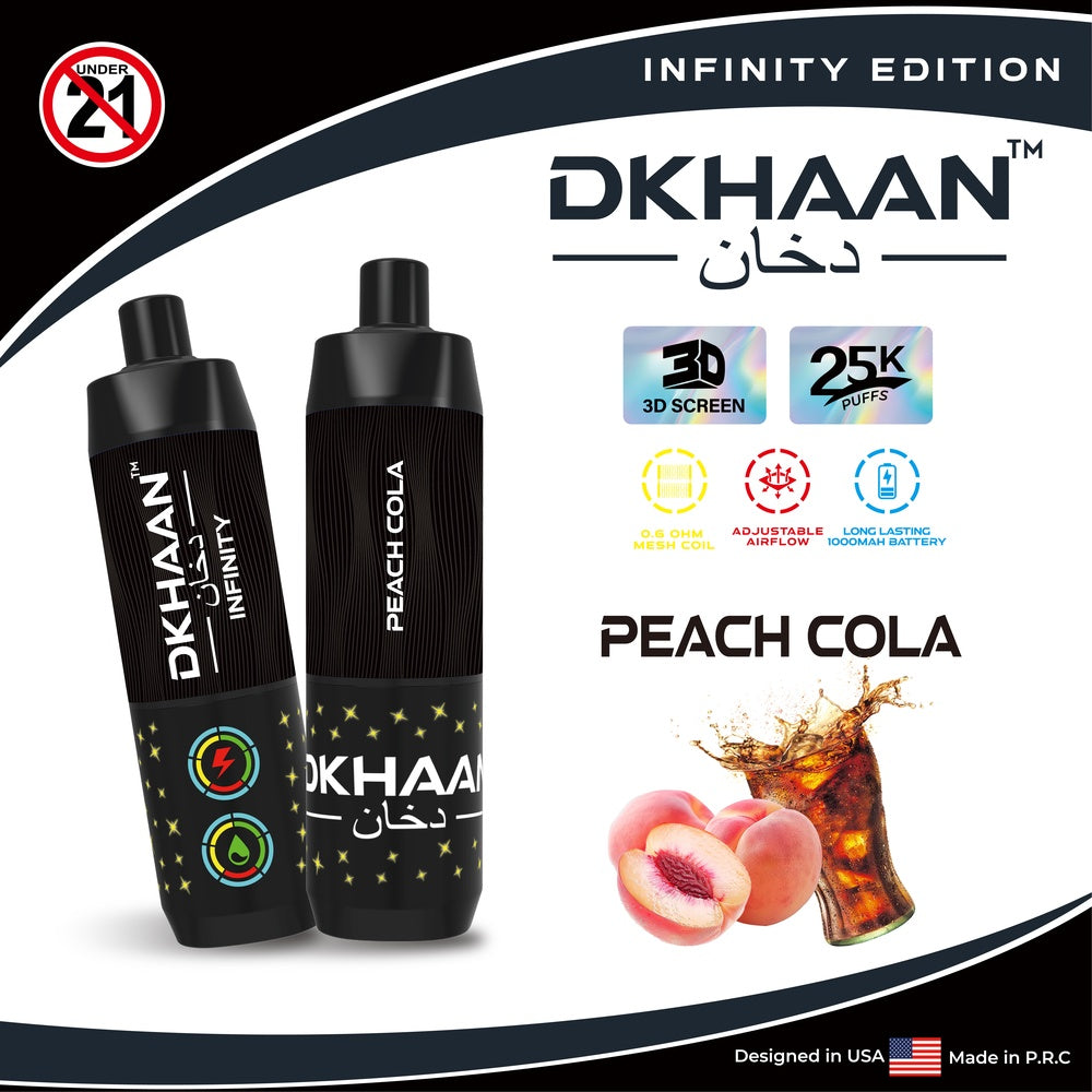 DKHAAN INFINITY EDITION 25K PUFFS (5CT)