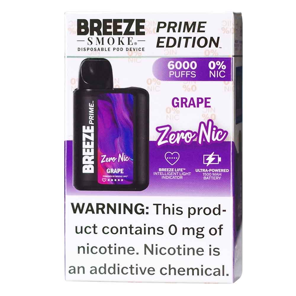 BREEZE PRIME 6000 PUFFS (5CT)