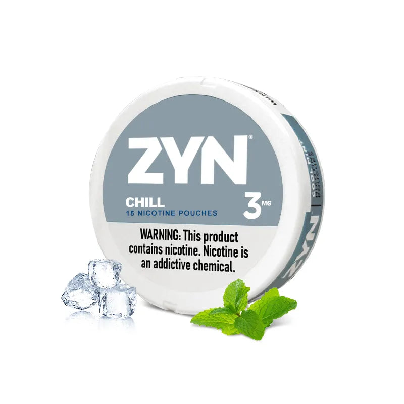 ZYN Nicotine 3mg Pouches 5ct Roll