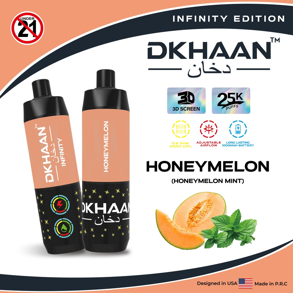 DKHAAN INFINITY EDITION 25K PUFFS (5CT)