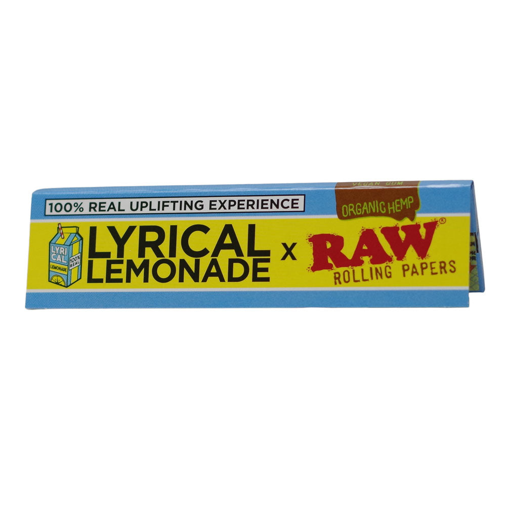 RAW X Lyrical Lemonade Rolling Papers King Size 32pk 50ct Display
