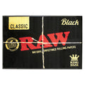 RAW Black Classic Doormat King Size Large 80cm x 120cm
