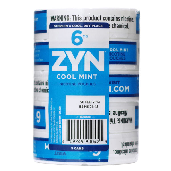 Zyn Cool Mint 6mg 5ct