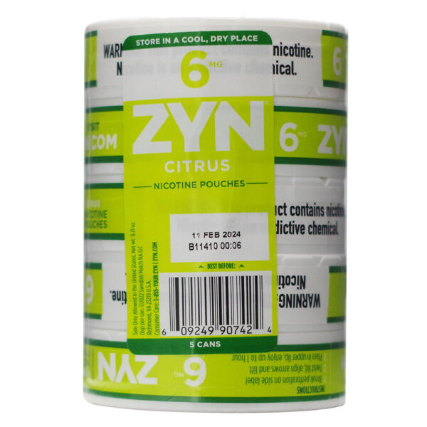 Zyn Citrus 6mg 5ct