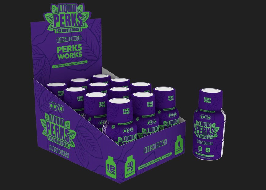 DOZO - 7 Hydroxy - Liquid Perks 40mg (12ct)