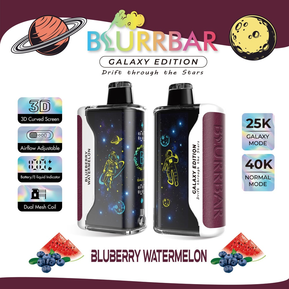 BLURRBAR GALAXY EDITION 40K (5CT)