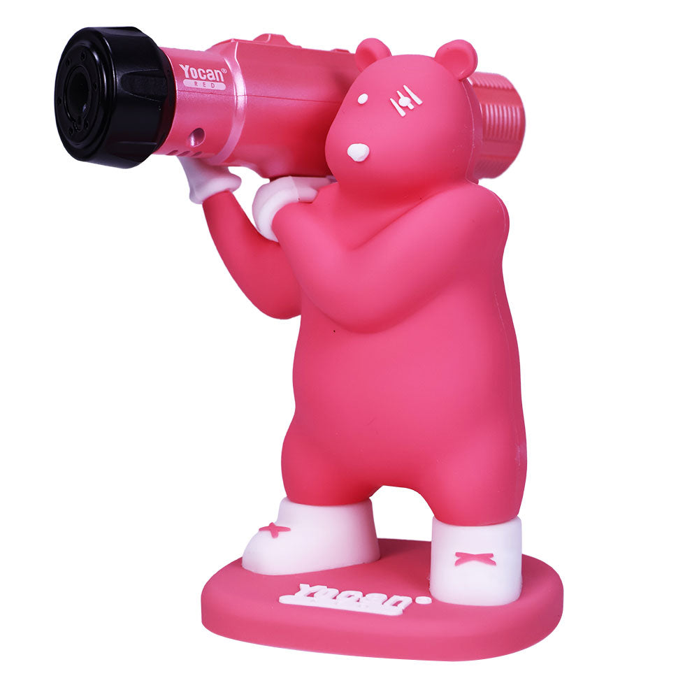YOCAN RED BERSERK BUTANE TORCH (PINK)