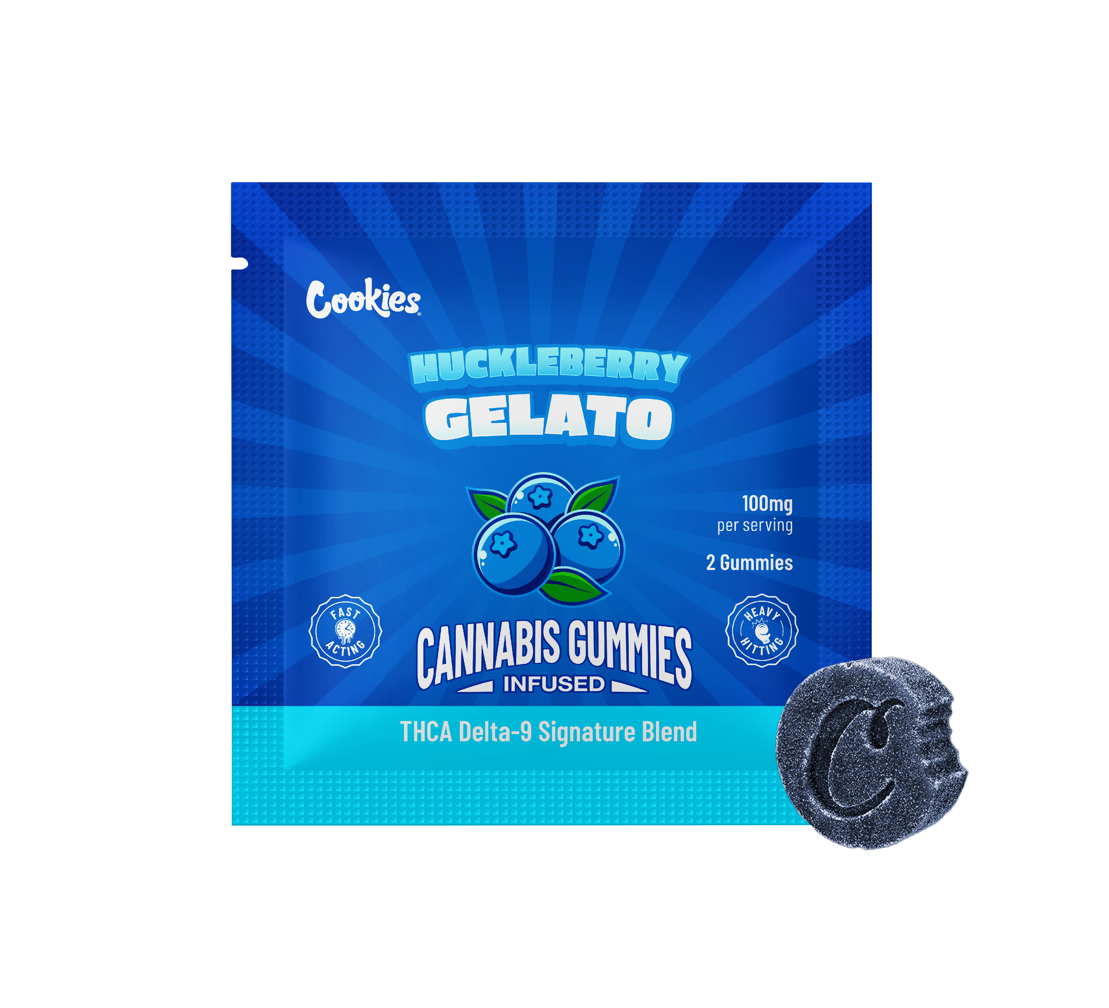 Cookies Delta 9 2pc Infused Gummies 30ct