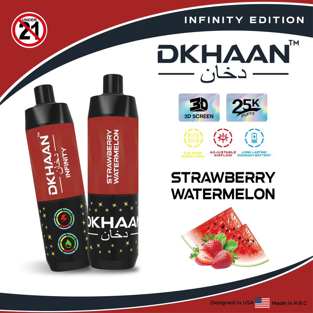 DKHAAN INFINITY EDITION 25K PUFFS (5CT)