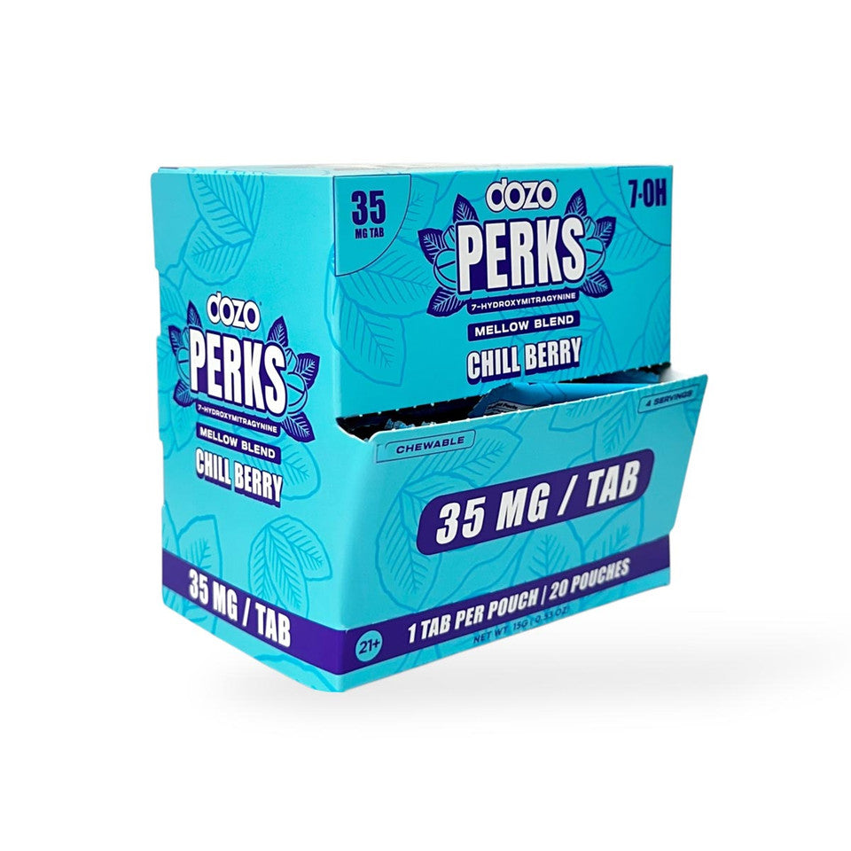 DOZO PERKS 7-Hydroxy 35mg Tablets | 20ct
