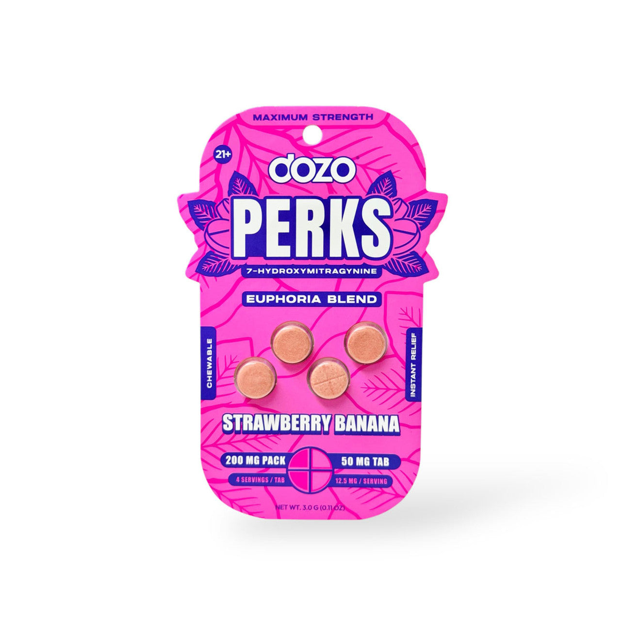 DOZO - Perks 200mg - 4 COUNT 10ct